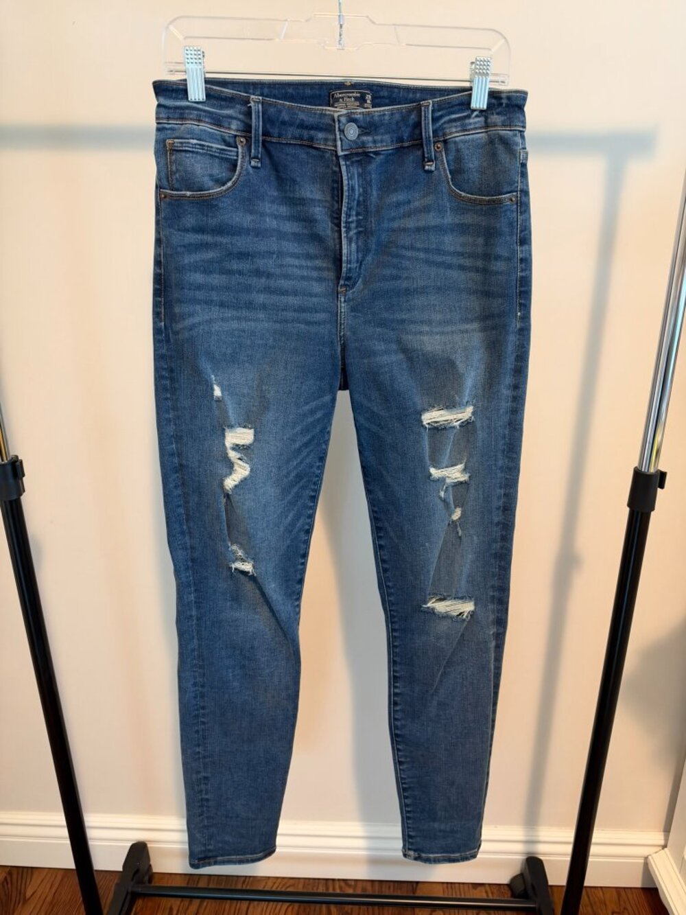 Abercrombie & Fitch Simone High Rise Super Skinny Jeans